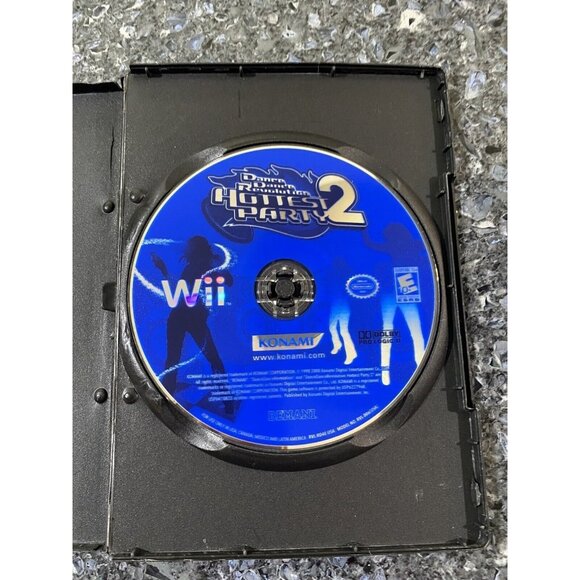 Dance Dance Revolution Hottest Party 2 Nintendo Wii Clean & Tested Workout Game - Picture 4 of 5
